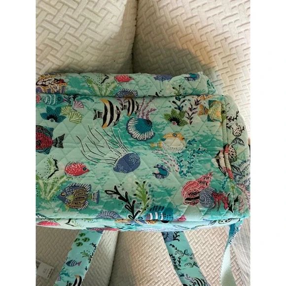 Vera Bradley Antilles Treasure LG Essential BP & MD Travel Cosmetic Bag NWT SET - Picture 13 of 16